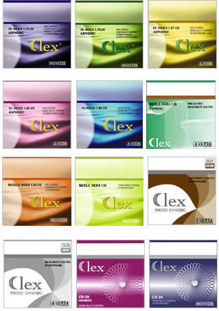 Clex Optical Plastic Finished Lens